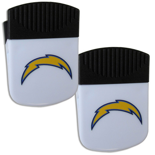Los Angeles Chargers Chip Clip Magnet with Bottle Opener, 2 pack