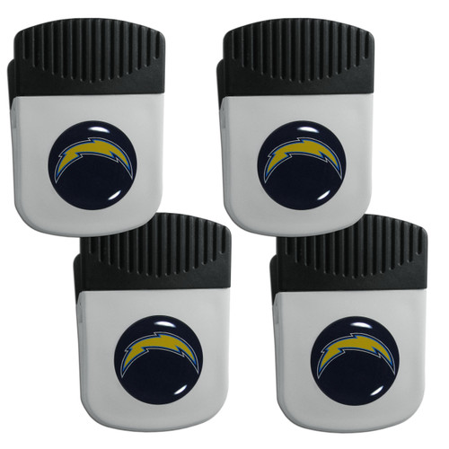 Los Angeles Chargers Clip Magnet with Bottle Opener, 4 pack