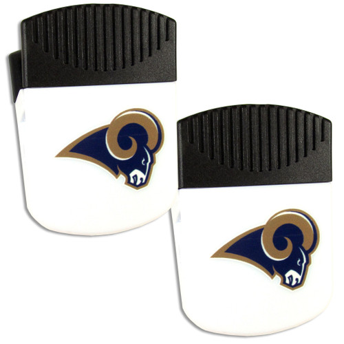 Los Angeles Rams Chip Clip Magnet with Bottle Opener, 2 pack