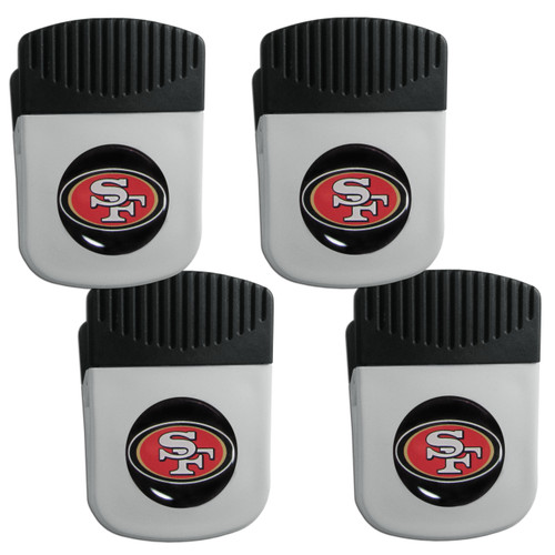 San Francisco 49ers Clip Magnet with Bottle Opener, 4 pack