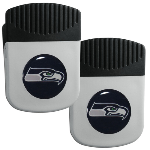 Seattle Seahawks Clip Magnet with Bottle Opener, 2 pack