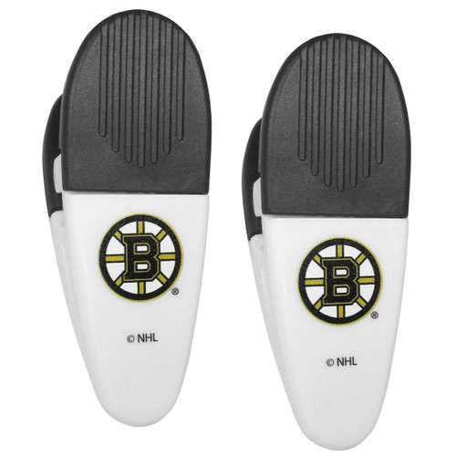 Boston Bruins Mini Chip Clip Magnets, 2 pk