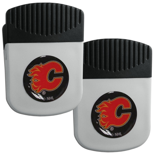 Calgary Flames Clip Magnet with Bottle Opener, 2 pack