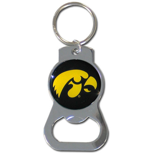 Iowa Hawkeyes Bottle Opener Key Chain