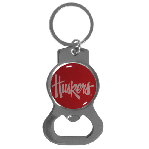 Nebraska Cornhuskers Bottle Opener Key Chain