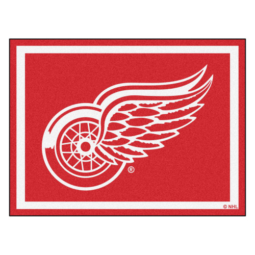 NHL - Detroit Red Wings 8x10 Rug 87"x117"