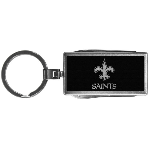 New Orleans Saints Multi-tool Key Chain, Black