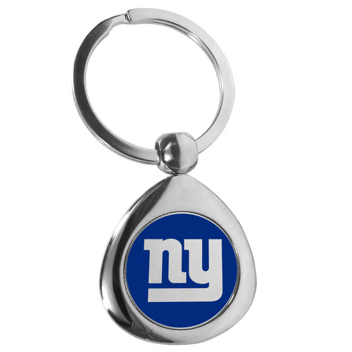 New York Giants Round Teardrop Key Chain