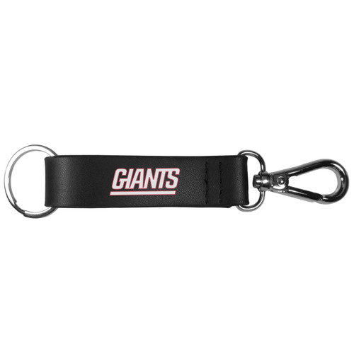 New York Giants Black Strap Key Chain