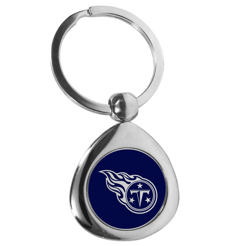 Tennessee Titans Round Teardrop Key Chain