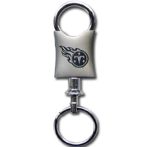 Tennessee Titans Etched Key Chain