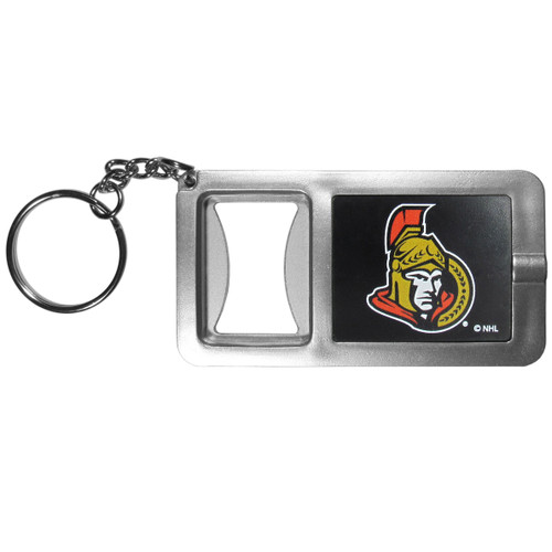 Ottawa Senators® Flashlight Key Chain with Bottle Opener