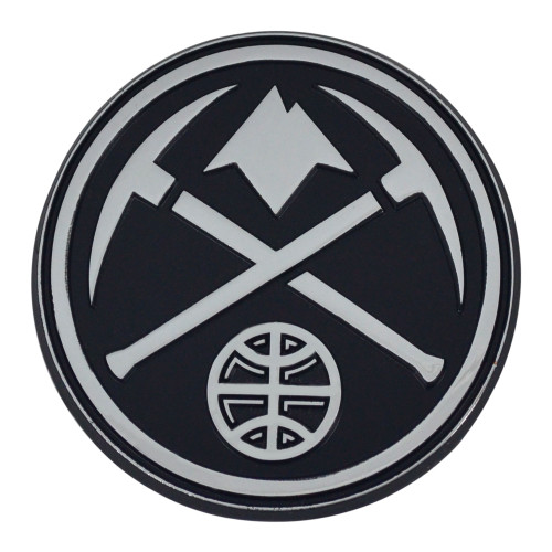 NBA - Denver Nuggets Chrome Emblem 3"x3.2"