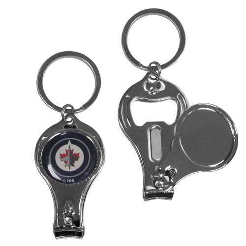 Winnipeg Jets Nail Care/Bottle Opener Key Chain