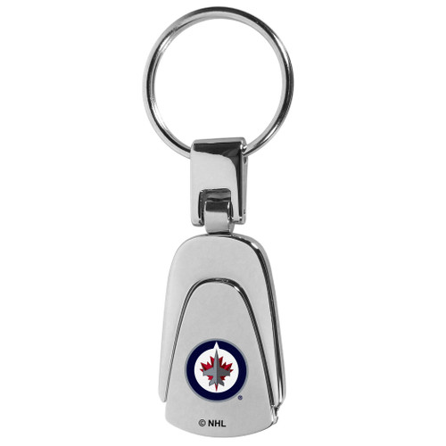 Winnipeg Jets Steel Teardop Key Chain