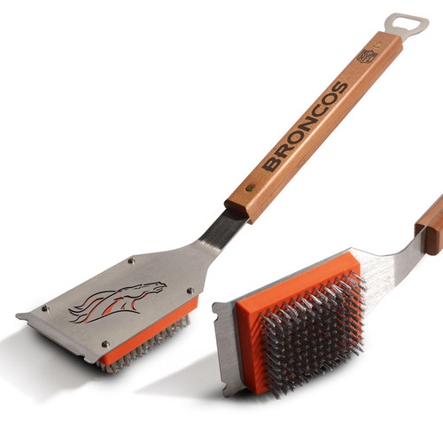 Sportula YouTheFan NFL Denver Broncos Grill Brush