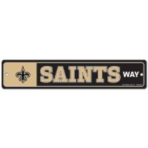 New Orleans Saints Street / Zone Sign 3.75" X 19"