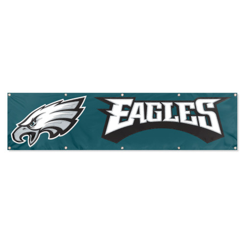 Philadelphia Eagles Giant 8' x 2' Banner