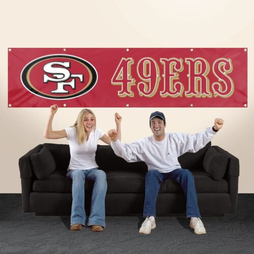 San Francisco 49ers Giant 8' x 2' Banner