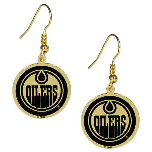 Edmonton Oilers® Gold Tone Earrings