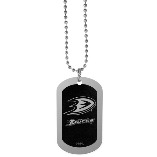 Anaheim Ducks® Chrome Tag Necklace