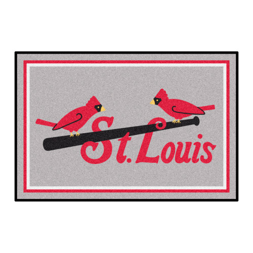 Retro Collection - 1930 St. Louis Cardinals 4x6 Rug