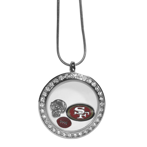 San Francisco 49ers Locket Necklace