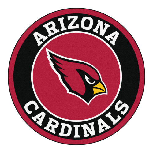 Arizona Cardinals Roundel Mat Cardinal Head Primary Logo Red