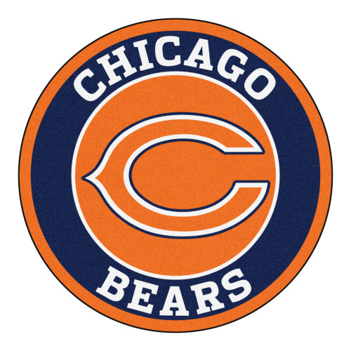 Chicago Bears Roundel Mat "C" Logo Navy