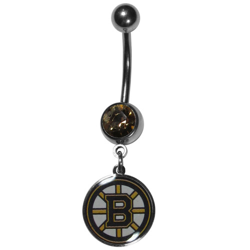 Boston Bruins® Steel Navel Ring