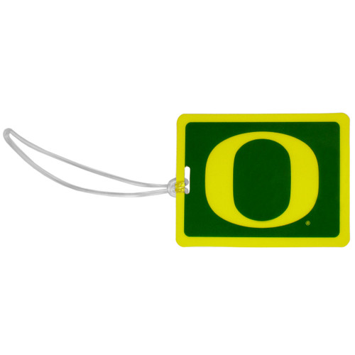 Oregon Ducks Vinyl Luggage Tag