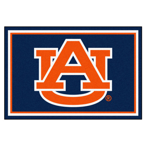 Auburn University - Auburn Tigers 5x8 Rug AU Primary Logo Navy