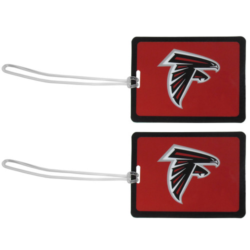 Atlanta Falcons Vinyl Luggage Tag, 2pk