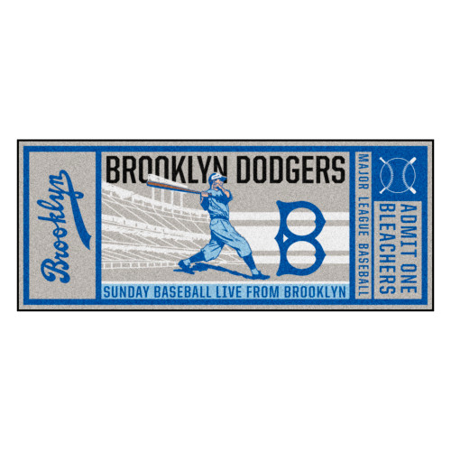 Retro Collection - 1944 Brooklyn Dodgers Ticket Runner