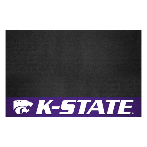 Kansas State University - Kansas State Wildcats Grill Mat "Wildcat" Logo & "K-STATE" Wordmark Purple