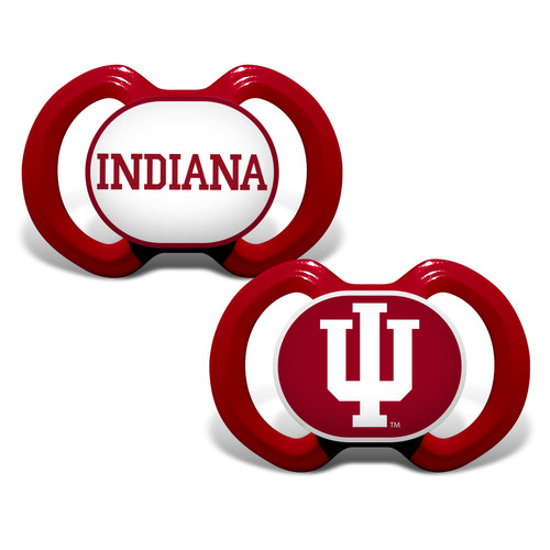 Indiana Hoosiers Pacifier 2 Pack