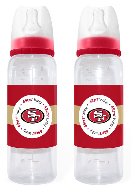 San Francisco 49ers Baby Bottle 2 Pack