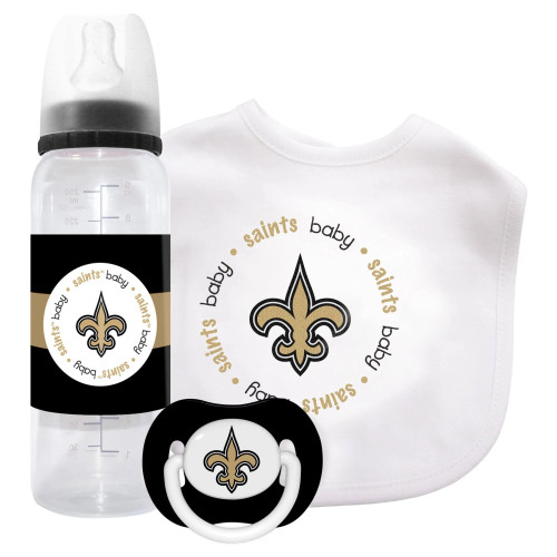 New Orleans Saints Baby Gift Set 3 Piece