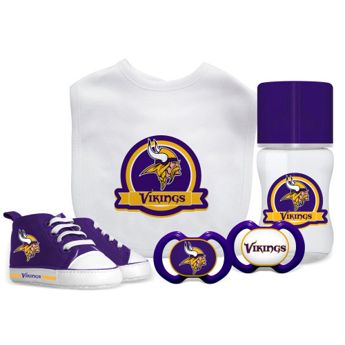 Minnesota Vikings Baby Gift Set 5 Piece