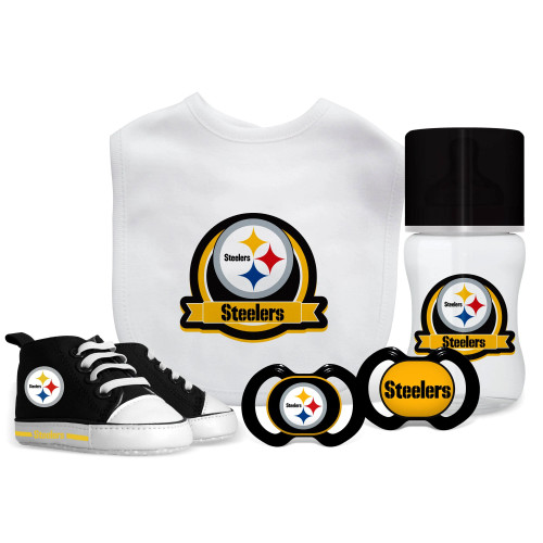 Pittsburgh Steelers Baby Gift Set 5 Piece