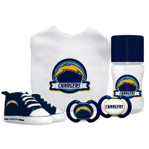 Los Angeles Chargers Baby Gift Set 5 Piece
