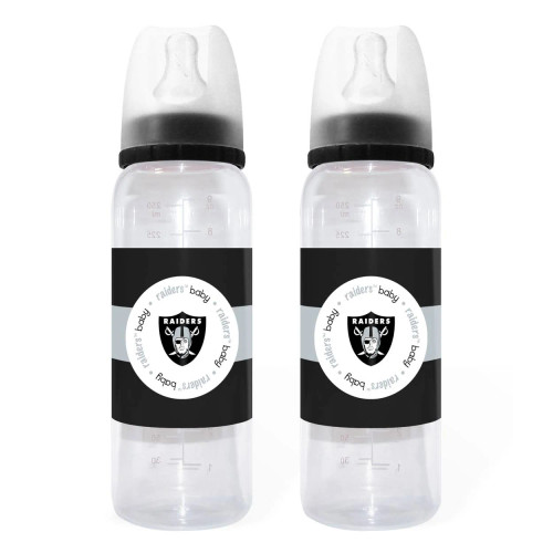 Las Vegas Raiders Baby Bottle 2 Pack