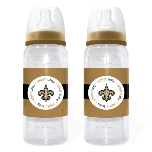 New Orleans Saints Baby Bottle 2 Pack