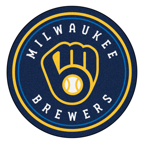 MLB - Milwaukee Brewers Roundel Mat 27" diameter