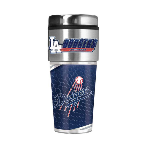 Los Angeles Dodgers 16 oz. Travel Tumbler with Metallic Graphics