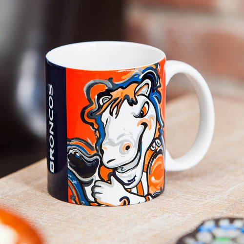 Denver Broncos 11oz. Justin Patten Mug