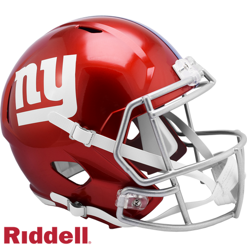 New York Giants Helmet Riddell Replica Full Size Speed Style FLASH Alternate