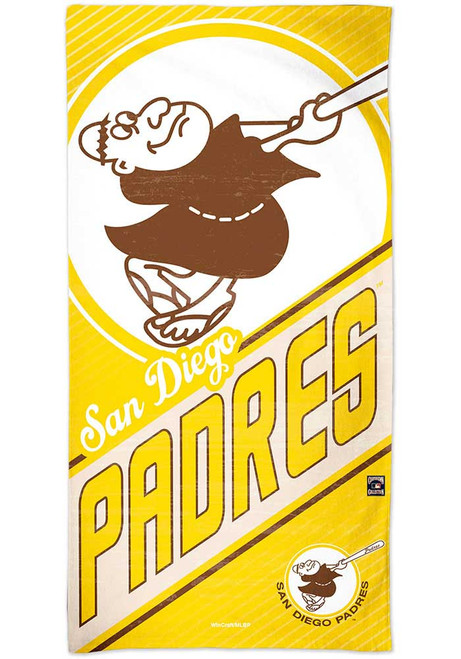 San Diego Padres Towel 30x60 Beach Style