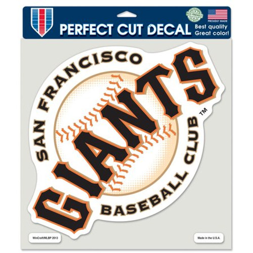 San Francisco Giants Decal 8x8 Die Cut Color