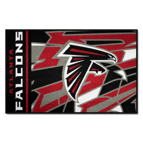 Atlanta Falcons NFL x FIT Starter Mat NFL x FIT Pattern & Team Primary Logo Pattern